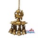 Hanging Brass swam Lamp