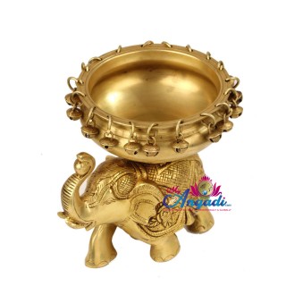 Brass Elephant Uruli