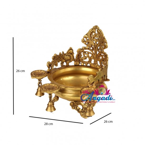 Brass Diya Bell Uruli Brass Diya Bell Uruli