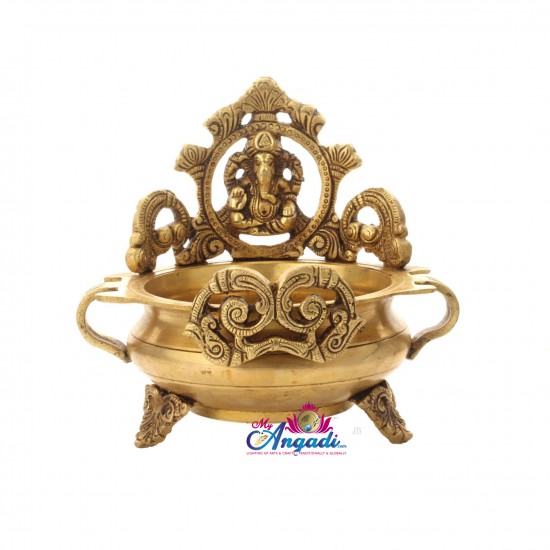 Brass Ganesha Uruli