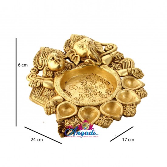 Brass Ganesha Lakshmi Uruli Brass Ganesha Lakshmi Uruli