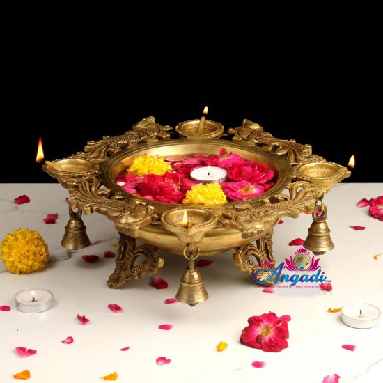 Brass Bell Diya Uruli Brass Bell Diya Uruli