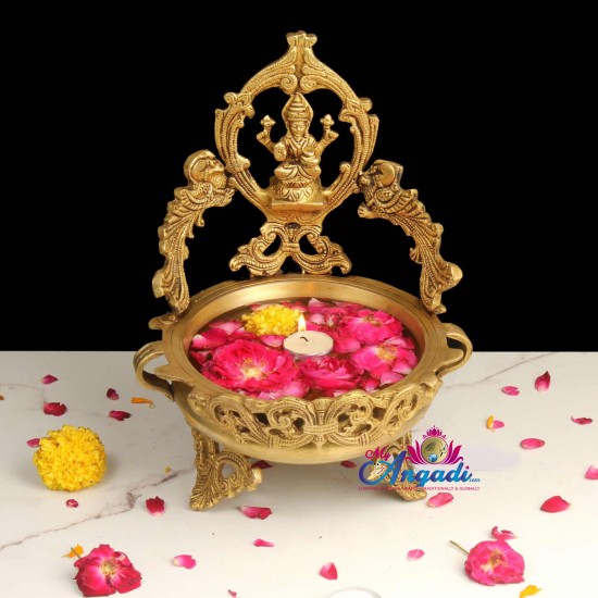 Brass Lakshmi Uruli Brass Lakshmi Uruli