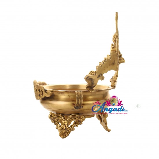 Brass Lakshmi Uruli Brass Lakshmi Uruli