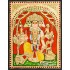 Panchamuga Hanuman Tanjore Painting