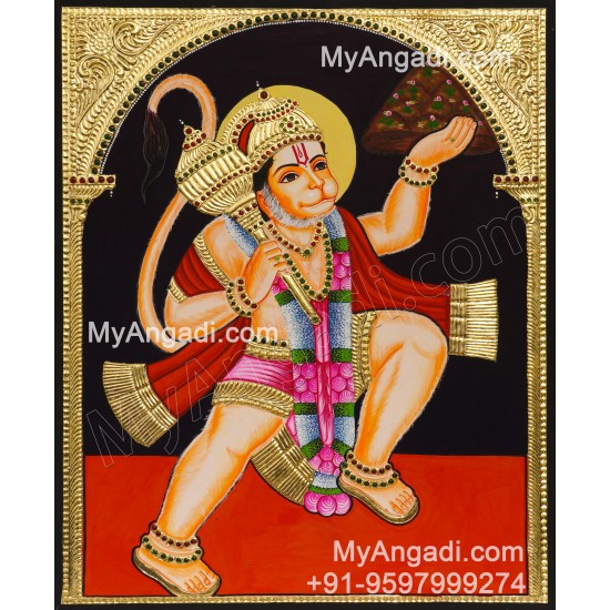 Hanuman Tanjore Paintings