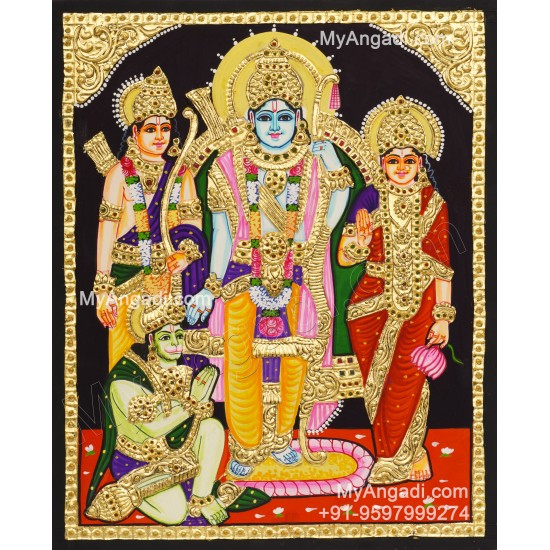 Ram Darbar Tanjore Painting