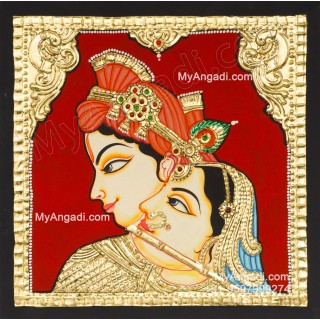 Radha Krishna Tanjore Paintings