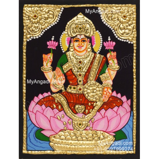 Lakshmi Tanjore Paintings