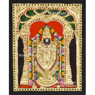 Venkateshwara  Swamy Tanjore Painting