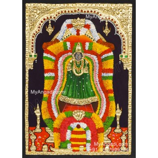 Melmaruvathur Amman  Tanjore Painting