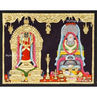 Vaitheeswaran Thaiyal Nayagi Tanjore Painting