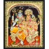 Shiva Family Tanjore Painting - Shiva Parivar