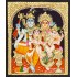 Shivan Family Tanjore Painting