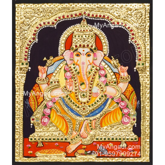 Vinayagar Tanjore Painting