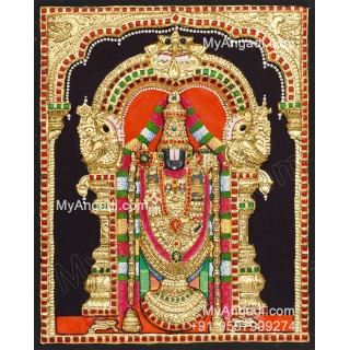 Balaji 3d Tanjore Painting