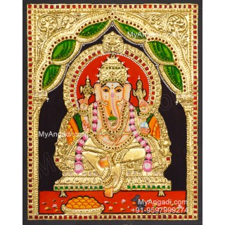 Ganesha Tanjore Paintings