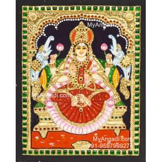 Gajalakshmi Tanjore Painting MATP266