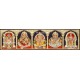 5 Panel  Tanjore Painting