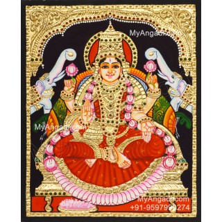 Gajalakshmi Tanjore Paintings