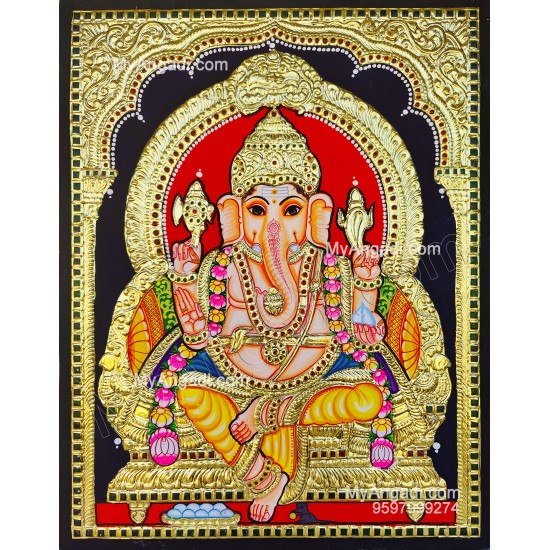 Ganesha Tanjore Paintings Ganesha Tanjore Paintings