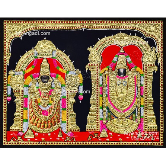 Balaji Thayar Tanjore Painting Balaji Thayar Tanjore Painting