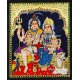 Shivan Family Tanjore Painting