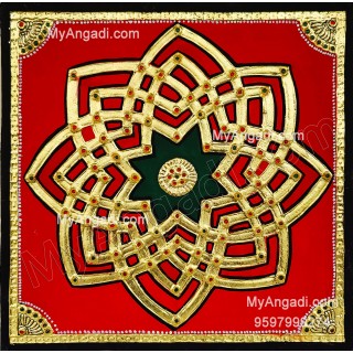 Aiswarya Kolam Tanjore Painting