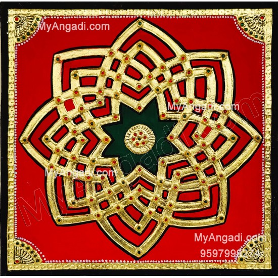 Aiswarya Kolam Tanjore Painting