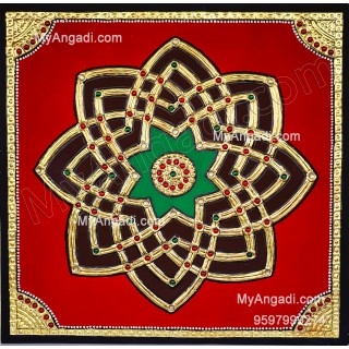 Aiswarya Kolam Tanjore Painting