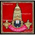 Balaji Face Tanjore Painting
