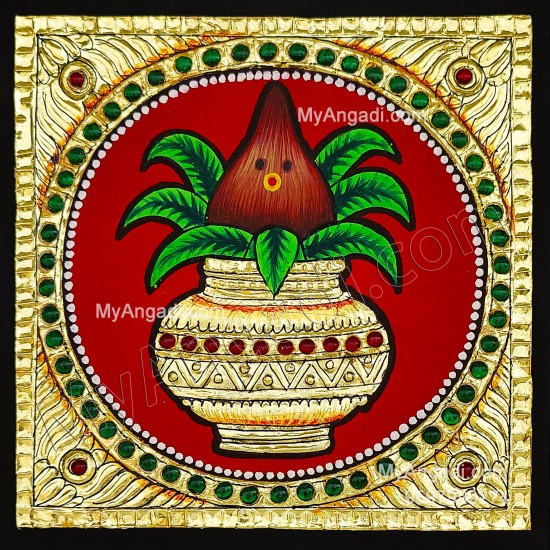 Kalasam Tanjore Painting Kalasam Tanjore Painting