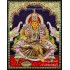 Gajalakshmi 3d Embossed Tanjore Painting