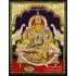 Gaja Lakshmi 3d Embossed Tanjore Painting