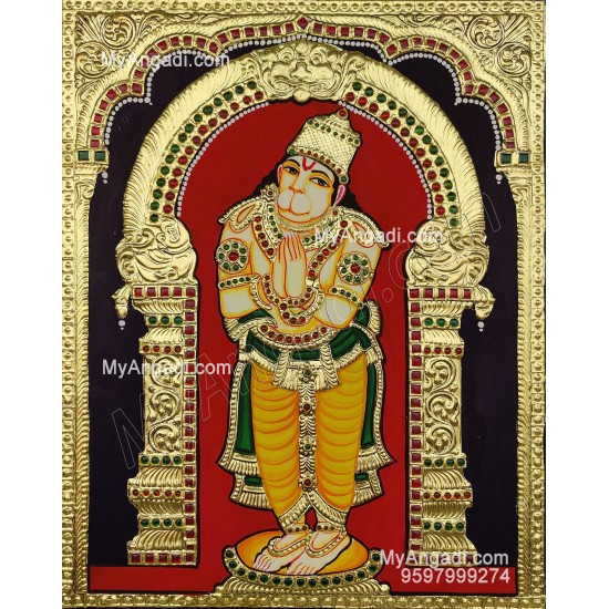 Anchaneya Tanjore Painting Anchaneya Tanjore Painting