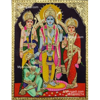 Ramar Durbar Tanjore Painting