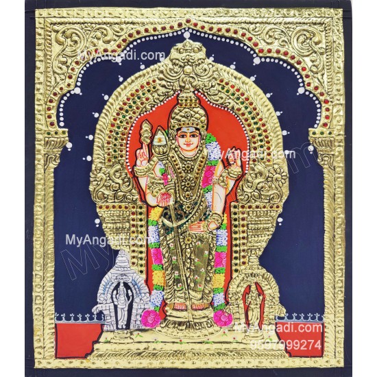 Thiruchendhur Murugan Tanjore Painting