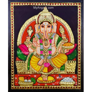 Ganesha Tajore Paintings