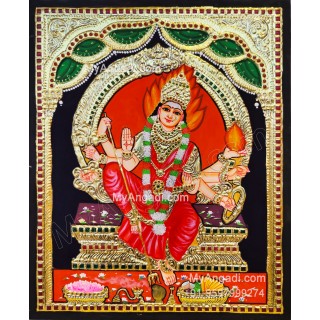 Sellandi Amman Tanjore Painting