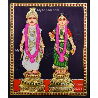 Kuladeivam Tanjore Painting