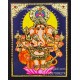 Kan Drishti Ganesha Tanjore Painting