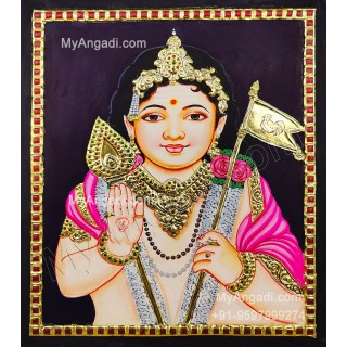 Murugan Tanjore Painting