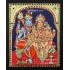 Shivan Family Tanjore Painting