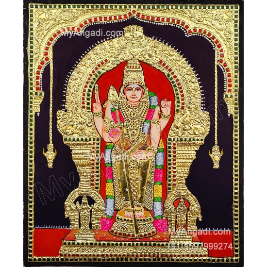 Thiruchendhur Murugan Tanjore Painting