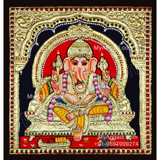 Vinayagar Tanjore Painting