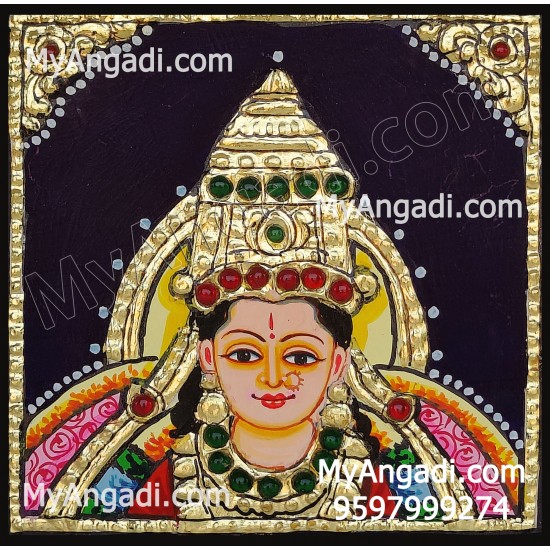 Lakshmi Face Tanjore Paintings Lakshmi Face Tanjore Paintings