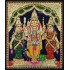 Murugan Valli Deivanai Tanjore Painting