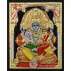 Vishnu and Lakshmi Tanjore Painting