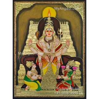 Aishwarya Easwarar Tanjore Painting 