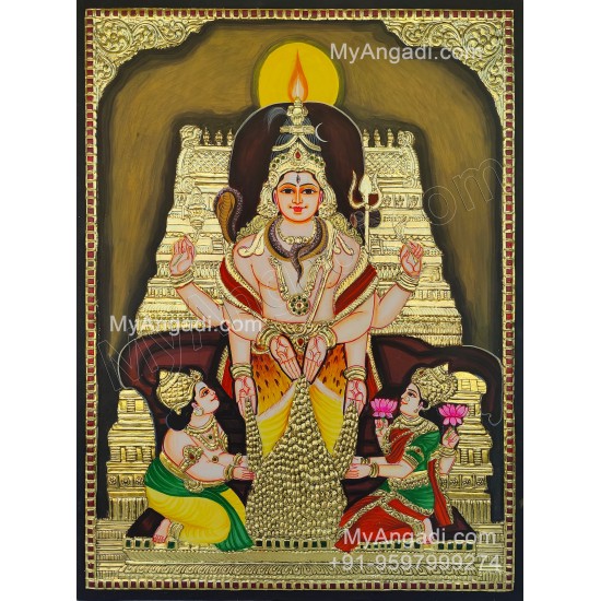 Aishwarya Easwarar Tanjore Painting 